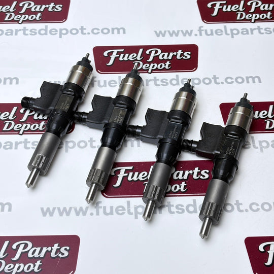 4 Pcs Fuel Injector Set 095000-6366 8-97609788-0 for Isuzu 4HK1 4HG1 Engine NPR NQR Truck Excavator - Fuel Parts Depot