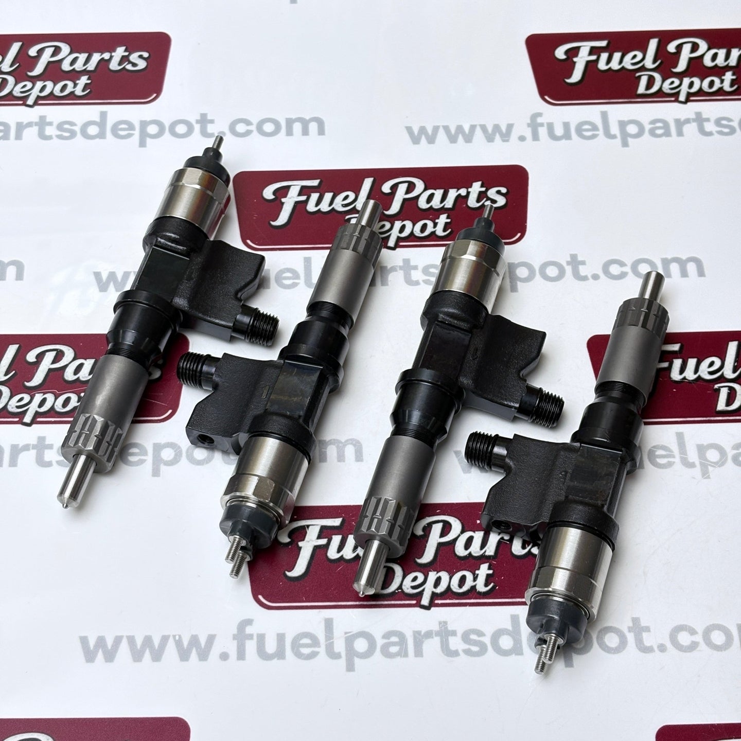 4 Pcs Fuel Injector Set 095000-6366 8-97609788-0 for Isuzu 4HK1 4HG1 Engine NPR NQR Truck Excavator - Fuel Parts Depot