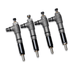 4 Pcs Fuel Injector Set 1J700-53002 for Kubota V2607 Engine Bobcat 5600 5610 S185 T190 T550 - Fuel Parts Depot
