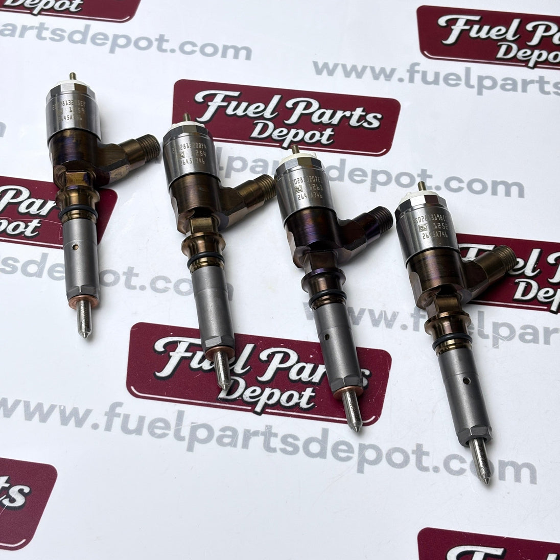 4 Pcs Fuel Injector Set 320-0677 10R-7671 for Caterpillar CAT C4.4 Engine 320D 420E 914G D5K CS-44 - Fuel Parts Depot