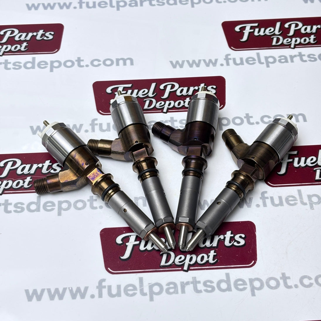 4 Pcs Fuel Injector Set 320-0677 10R-7671 for Caterpillar CAT C4.4 Engine 320D 420E 914G D5K CS-44 - Fuel Parts Depot