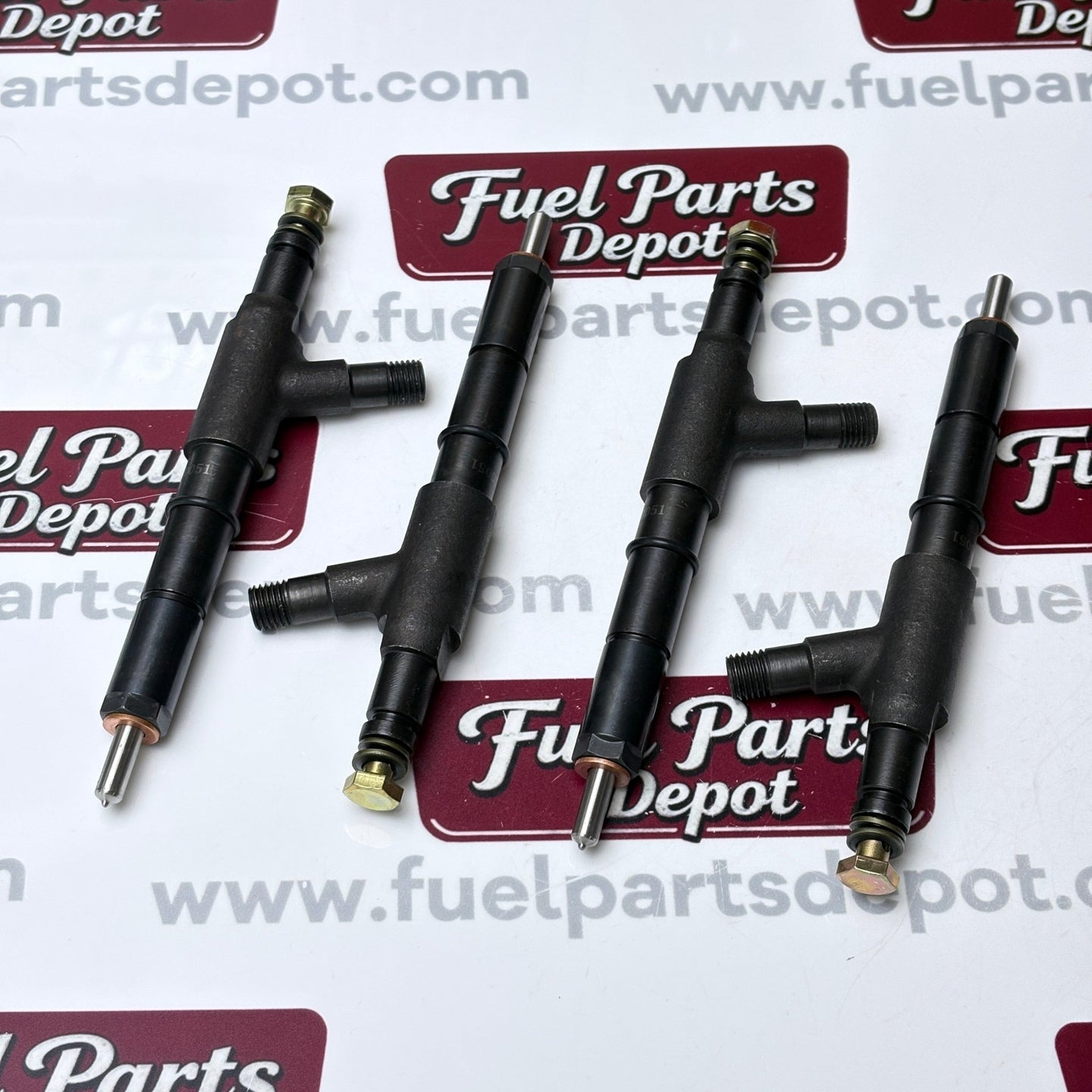 4 Pcs Fuel Injector Set 8972410051 8-97241005-1 for Isuzu 4HE1 Engine NPR NQR Truck - Fuel Parts Depot