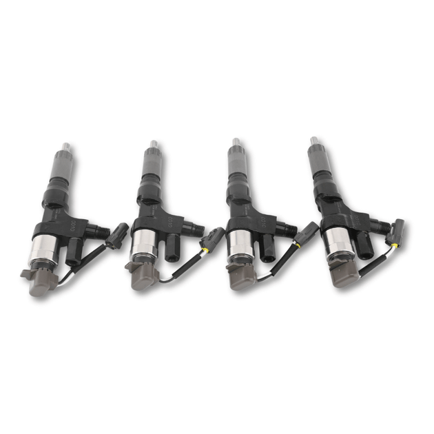 4 Pcs Fuel Injector VH23670E0010 for Hino Engine J08E Kobelco Excavator SK350-9 SK200-8 SK260-8 - Fuel Parts Depot