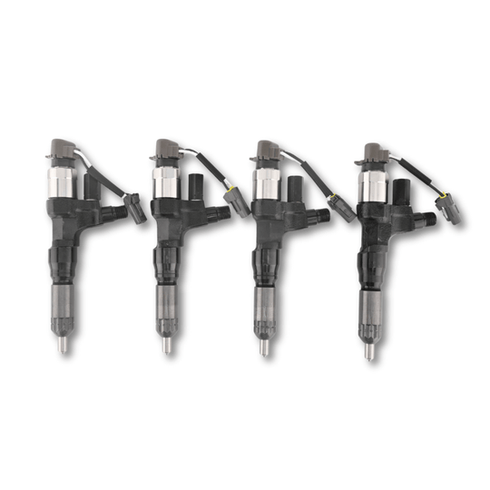 4 Pcs Fuel Injector VH23670E0010 for Hino Engine J08E Kobelco Excavator SK350-9 SK200-8 SK260-8 - Fuel Parts Depot