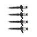 4 Pcs New Diesel Fuel Injector 23670-09070 For Toyota Hilux Hiace 23670 09070 - Fuel Parts Depot