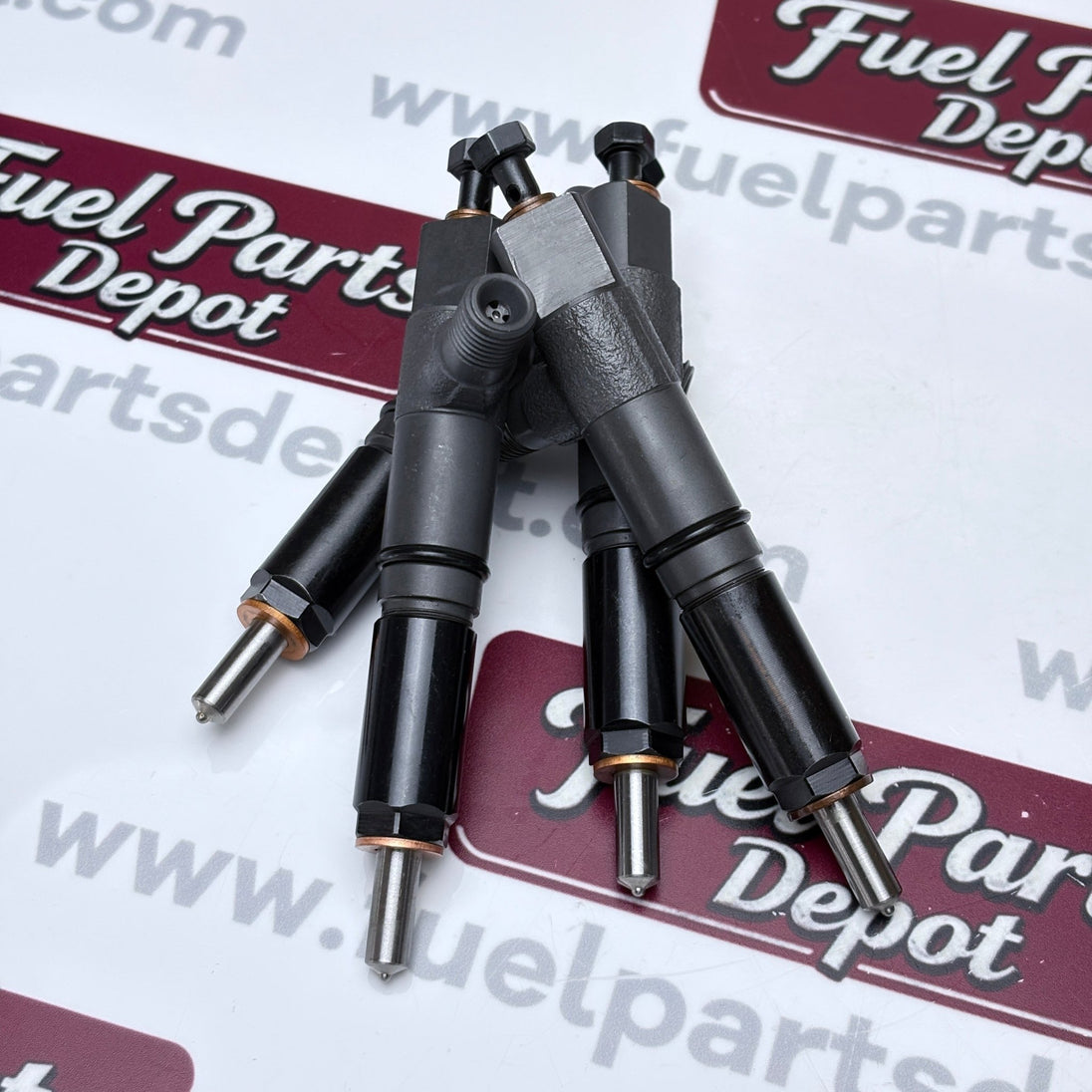 4 Pcs New Fuel Injector 6686056 for Kubota V2403TMDI Engine Replacement for Bobcat S205 T180 T190 Loader - Fuel Parts Depot