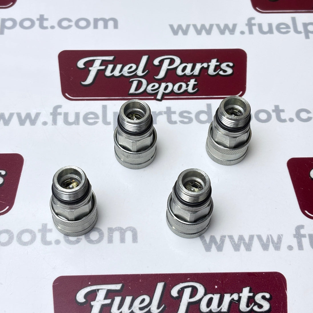 4X Hydraulic Coupler Kit AM115139 for John Deere 425 445 455 X465 X575 X700 X720 X740 X750 - Fuel Parts Depot