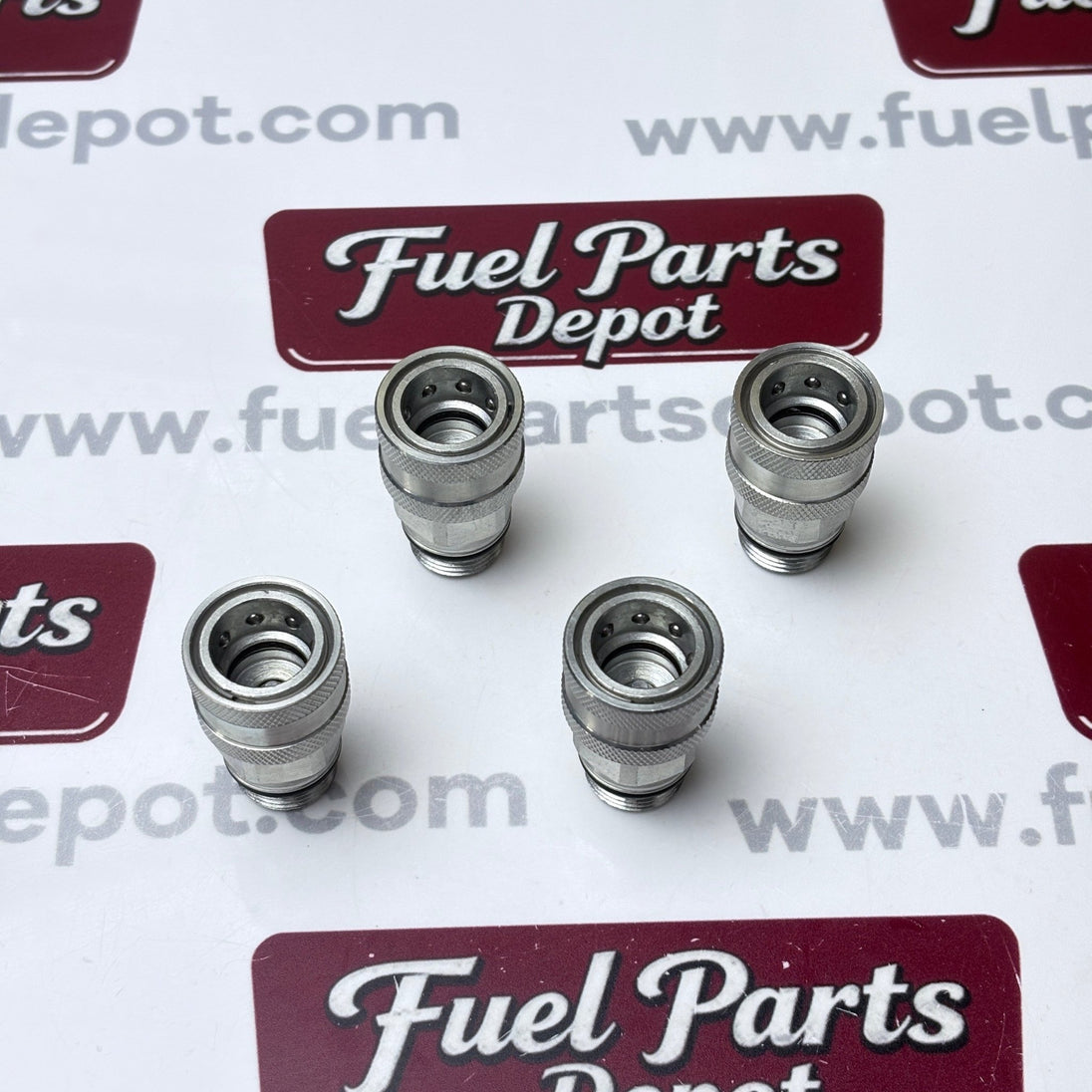 4X Hydraulic Coupler Kit AM115139 for John Deere 425 445 455 X465 X575 X700 X720 X740 X750 - Fuel Parts Depot