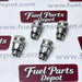 4X Hydraulic Coupler Kit AM115139 for John Deere 425 445 455 X465 X575 X700 X720 X740 X750 - Fuel Parts Depot