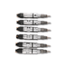6 Pcs Common Rail Fuel Injector 0445124022 4913657 VOE 22336268 Fits Volvo - Fuel Parts Depot