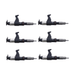 6 Pcs Common Rail Injector for Denso 095000-6310 Fits for John Deere RE546784 RE531209 RE530362 - Fuel Parts Depot