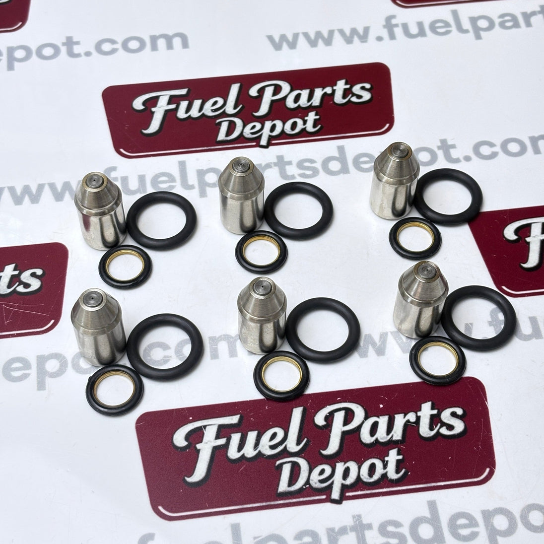6 Pcs Fuel Inject Nozzle 8N4697 8M1584 5M4086 9F0160 Fit for Caterpillar CAT 3306 3304 Engine - Fuel Parts Depot