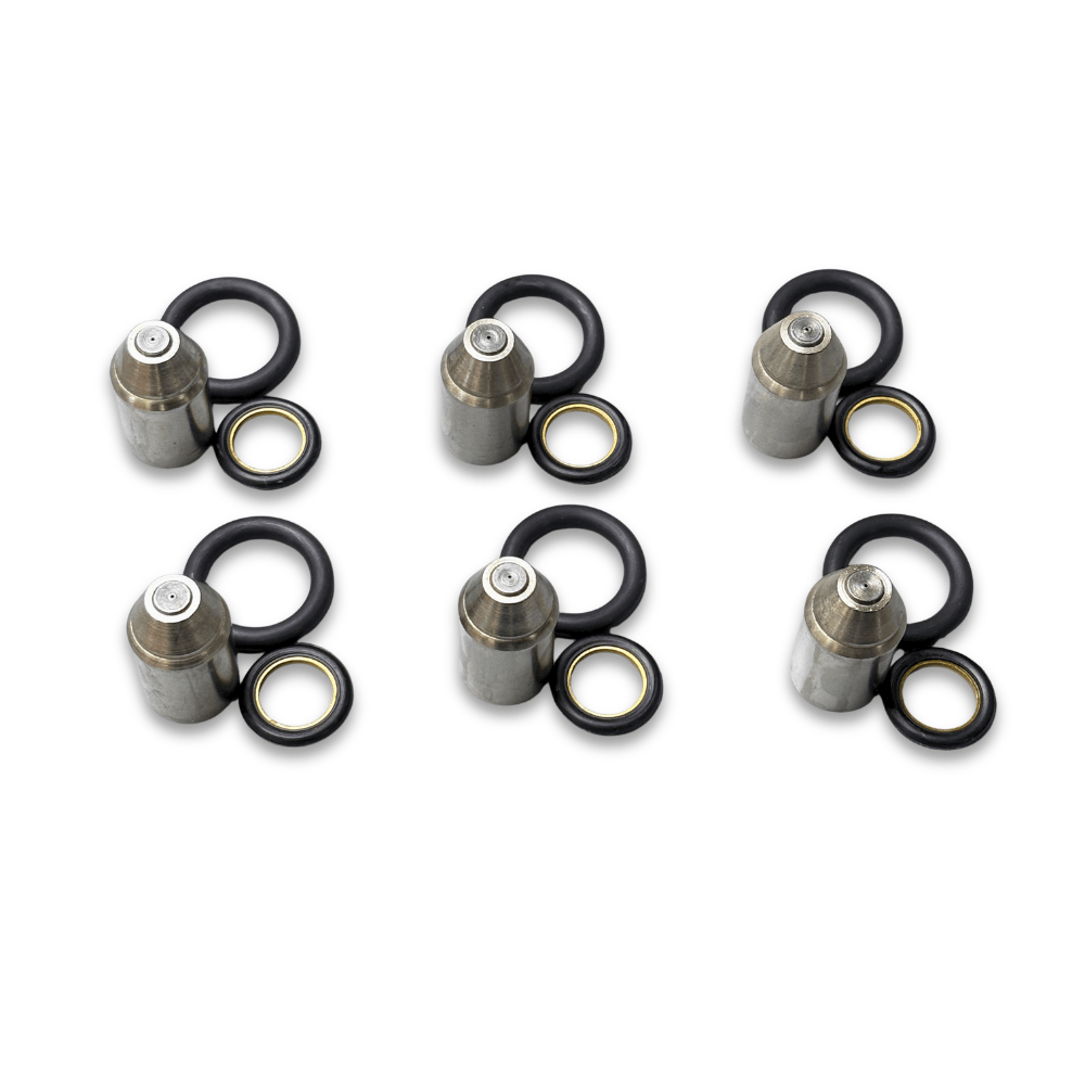 6 Pcs Fuel Inject Nozzle 8N4697 8M1584 5M4086 9F0160 Fit for Caterpillar CAT 3306 3304 Engine - Fuel Parts Depot