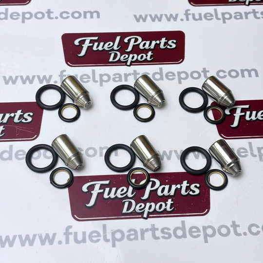 6 Pcs Fuel Inject Nozzle 8N4697 8M1584 5M4086 9F0160 Fit for Caterpillar CAT 3306 3304 Engine - Fuel Parts Depot