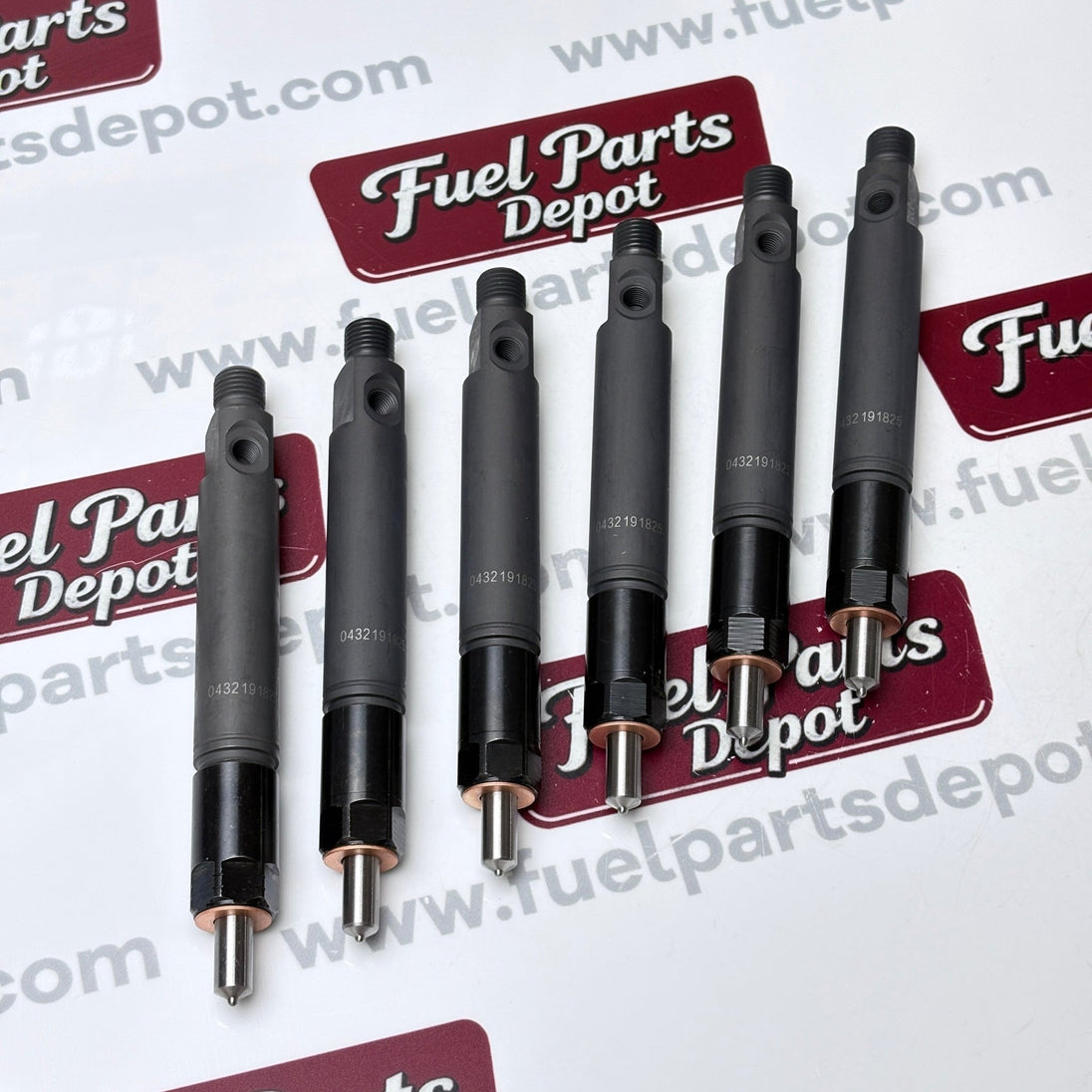 6 Pcs Fuel Injector 0432191825 471611 for Volvo TD71F TD71FQ TD73E D7B230 Engine FL7 Truck Full Set - Fuel Parts Depot