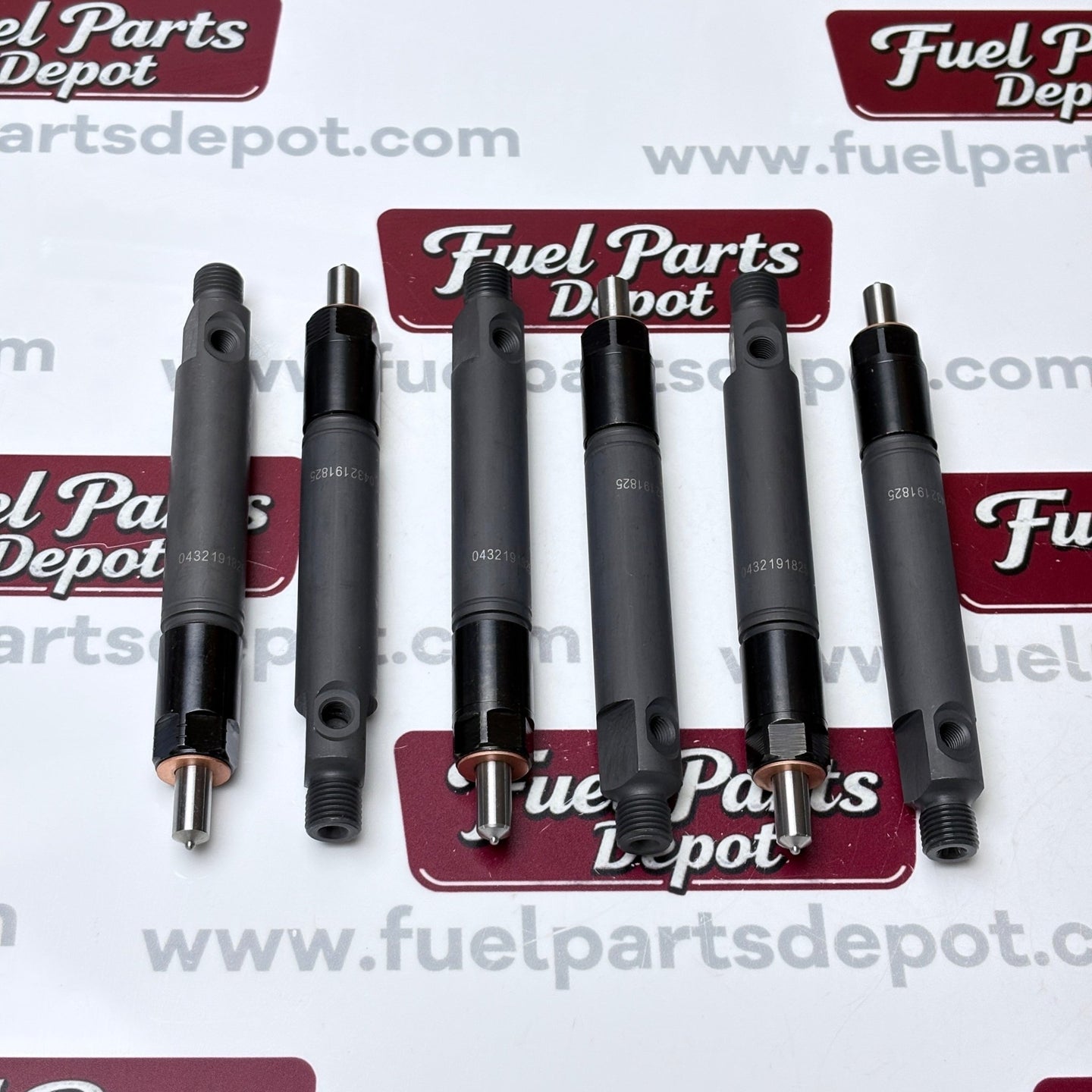 6 Pcs Fuel Injector 0432191825 471611 for Volvo TD71F TD71FQ TD73E D7B230 Engine FL7 Truck Full Set - Fuel Parts Depot