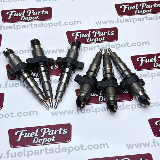 6 Pcs Fuel Injector 0445120018 5263318 0445120113 fit for Cummins 5.9L Engine - Fuel Parts Depot