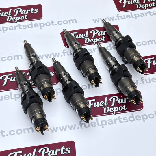 6 Pcs Fuel Injector 0445120018 5263318 0445120113 fit for Cummins 5.9L Engine - Fuel Parts Depot