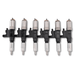 6 Pcs Fuel Injector 095000-0451 095000-0501 for Isuzu Engine 4HK1 6HK1 FTR Hitachi ZX200 ZX240 - Fuel Parts Depot