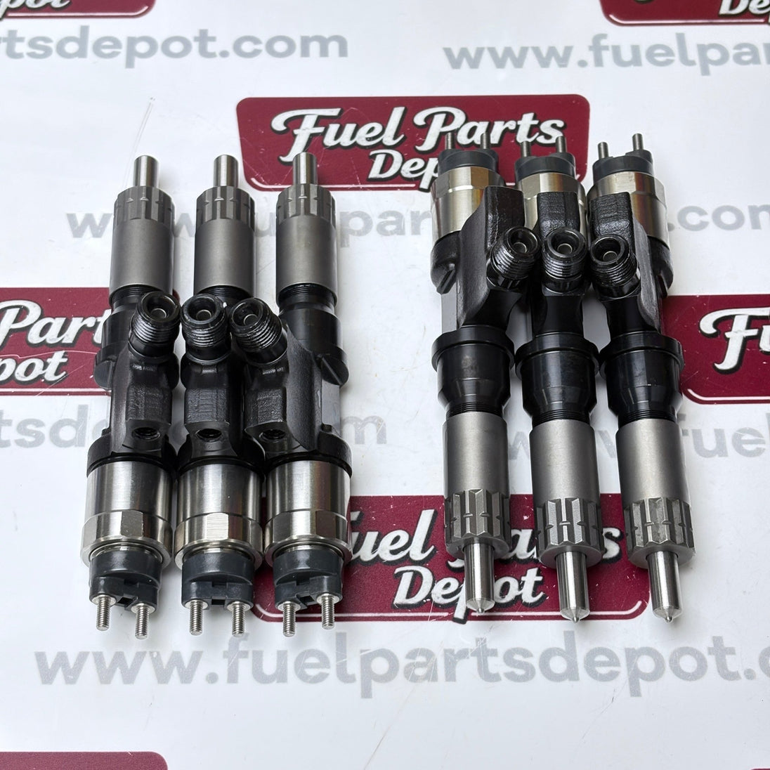 6 Pcs Fuel Injector 095000-6366 For Denso Isuzu 4hk1 6hk1 Engine - Fuel Parts Depot
