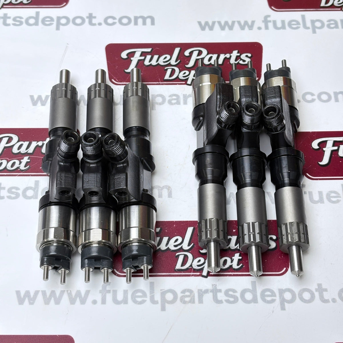 6 Pcs Fuel Injector 095000-6366 For Denso Isuzu 4hk1 6hk1 Engine - Fuel Parts Depot