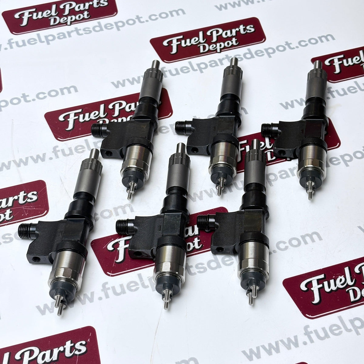 6 Pcs Fuel Injector 095000-6366 For Denso Isuzu 4hk1 6hk1 Engine - Fuel Parts Depot