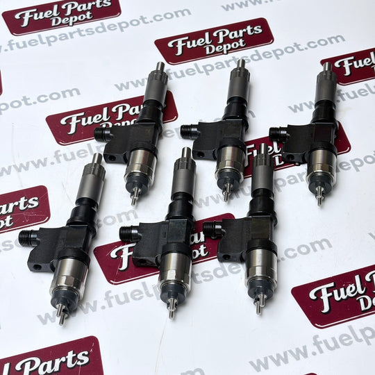 6 Pcs Fuel Injector 095000-6366 For Denso Isuzu 4hk1 6hk1 Engine - Fuel Parts Depot
