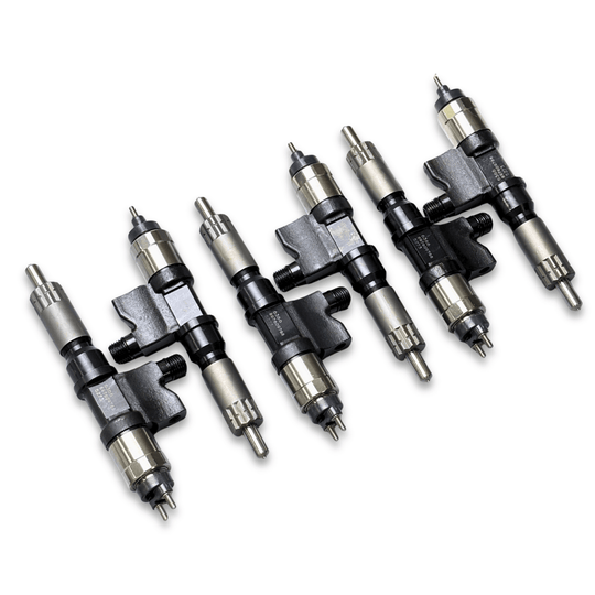 6 Pcs Fuel Injector 095000-6366 For Denso Isuzu 4hk1 6hk1 Engine - Fuel Parts Depot