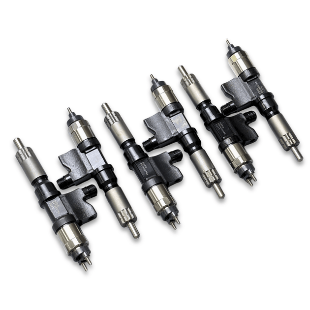6 Pcs Fuel Injector 095000-6366 For Denso Isuzu 4hk1 6hk1 Engine - Fuel Parts Depot