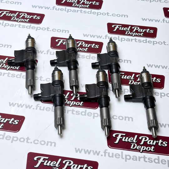 6 Pcs Fuel Injector 095000-6366 For Denso Isuzu 4hk1 6hk1 Engine - Fuel Parts Depot