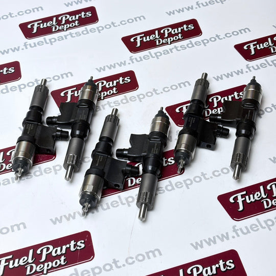 6 Pcs Fuel Injector 095000-6366 For Denso Isuzu 4hk1 6hk1 Engine - Fuel Parts Depot