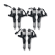 6 Pcs Fuel Injector 095000-6594 0950006594 Fit for Kobelco SK300-8 SK330-8 SK350 for Hino J08E 3.8L 4.7L 5.0L 6.5L 7.7L - Fuel Parts Depot