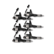 6 Pcs Fuel Injector 095000-8092 23670-E0392 for Hino Kobelco Truck Engine - Fuel Parts Depot