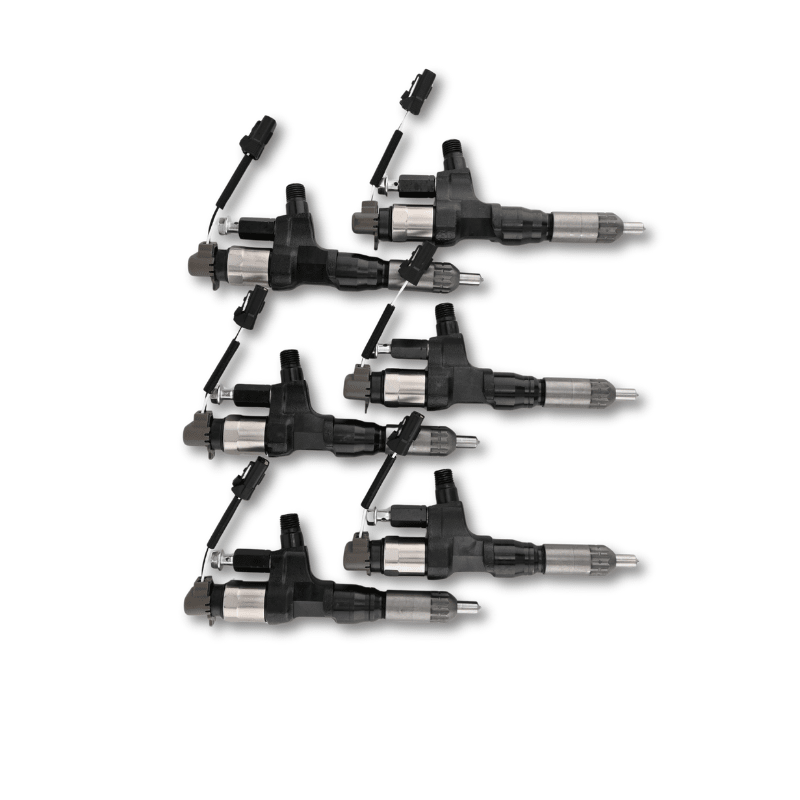 6 Pcs Fuel Injector 095000-8092 23670-E0392 for Hino Kobelco Truck Engine - Fuel Parts Depot