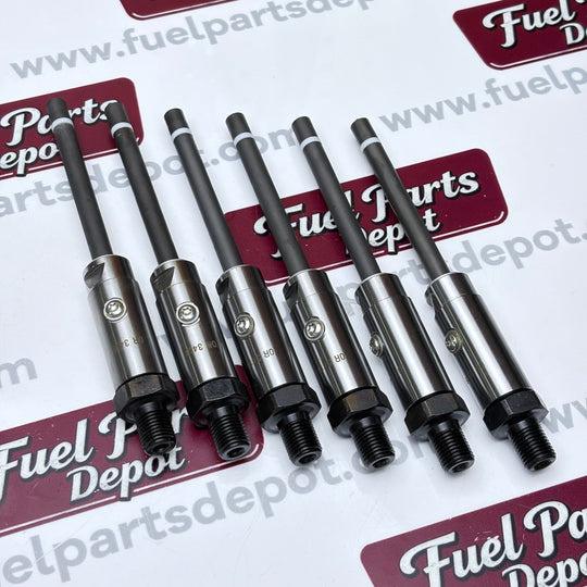 6 Pcs Fuel Injector 0R - 3418 0R3418 fit for Caterpillar CAT Engine 3304 3304B 3306 3306B Excavator 215 219 225 229 235 E240 E300 - Fuel Parts Depot