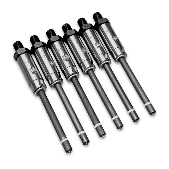 6 Pcs Fuel Injector 0R - 3418 0R3418 fit for Caterpillar CAT Engine 3304 3304B 3306 3306B Excavator 215 219 225 229 235 E240 E300 - Fuel Parts Depot