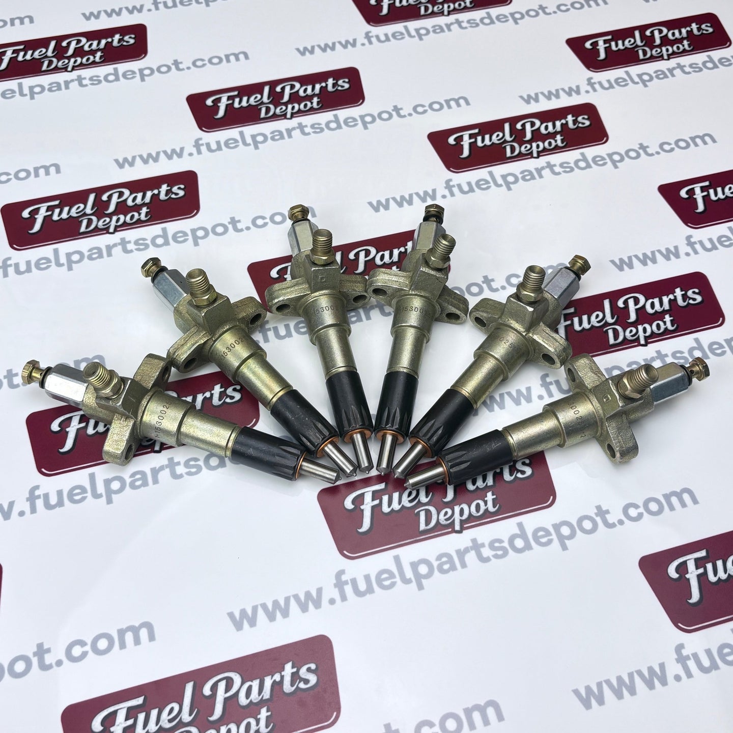 6 Pcs Fuel Injector 1 - 15300250 - 2 1153002502 9430611425 For Isuzu Engine 6BD1 6BG1 - Fuel Parts Depot
