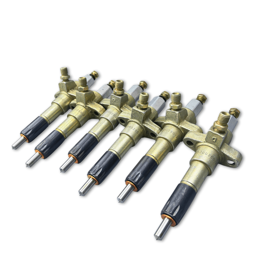 6 Pcs Fuel Injector 1 - 15300250 - 2 1153002502 9430611425 For Isuzu Engine 6BD1 6BG1 - Fuel Parts Depot