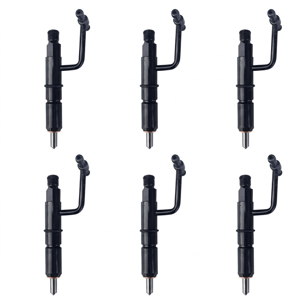 6 Pcs Fuel Injector 107-3648 10R-7588 106-8268 For Caterpillar CAT Engine 3046E Excavator 315 315B - Fuel Parts Depot