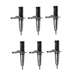 6 Pcs Fuel Injector 127-8222 127-8205 for Caterpillar 3116 3114 320B - Fuel Parts Depot