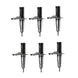 6 Pcs Fuel Injector 127-8222 127-8205 for Caterpillar 3116 3114 320B - Fuel Parts Depot