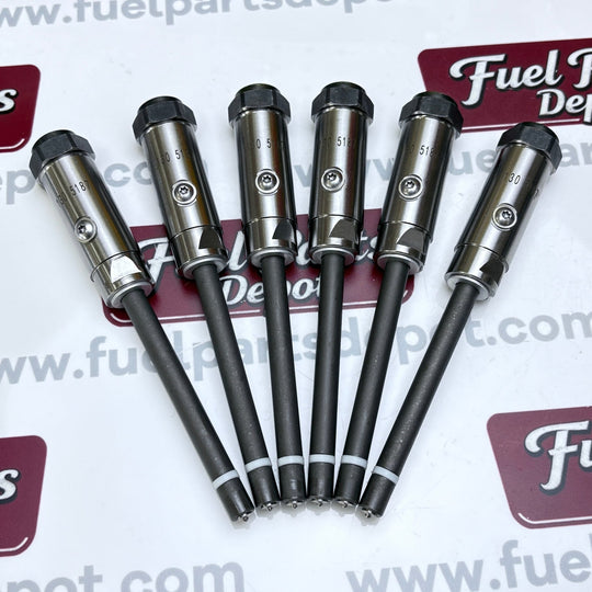 6 Pcs Fuel Injector 130 - 5187 1305187 for Caterpillar CAT Engine 3406C 3406 - Fuel Parts Depot