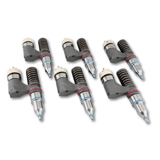 6 Pcs Fuel Injector 153-7923 1537923 Fit for Caterpillar CAT Engine 3176B 3176 C12, Remanufactured - Fuel Parts Depot