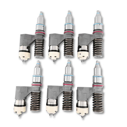 6 Pcs Fuel Injector 153-7923 1537923 Fit for Caterpillar CAT Engine 3176B 3176 C12, Remanufactured - Fuel Parts Depot