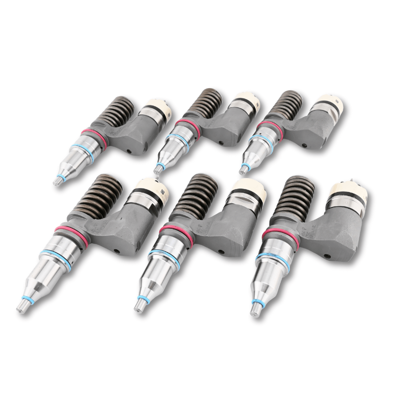 6 Pcs Fuel Injector 153-7923 1537923 Fit for Caterpillar CAT Engine 3176B 3176 C12, Remanufactured - Fuel Parts Depot