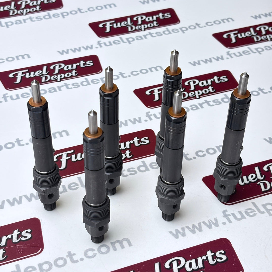 6 Pcs Fuel Injector 170-2387 216-4933 Fit for Caterpillar CAT Engine 3056 Loader 924G 924GZ - Fuel Parts Depot