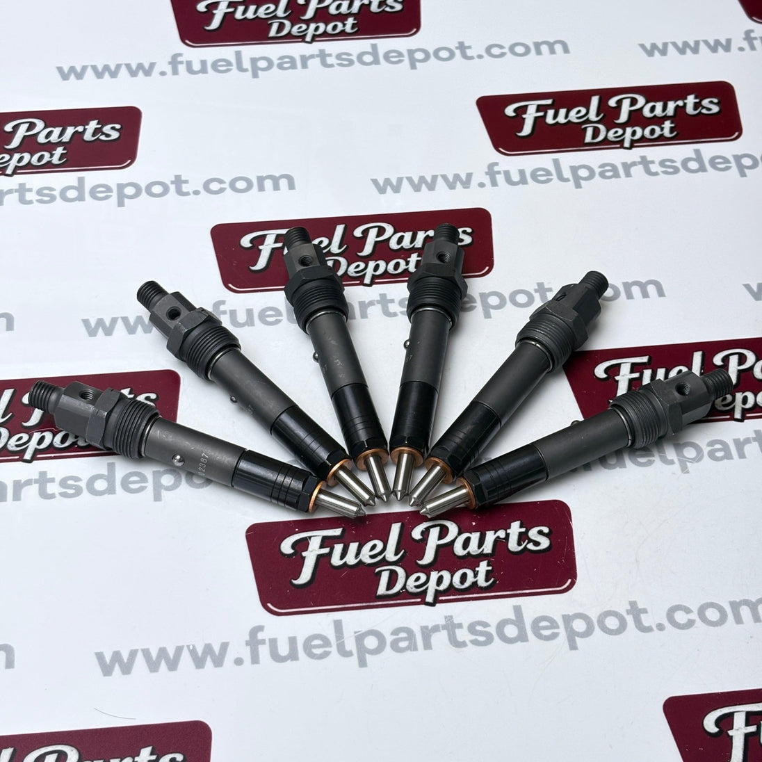 6 Pcs Fuel Injector 170-2387 216-4933 Fit for Caterpillar CAT Engine 3056 Loader 924G 924GZ - Fuel Parts Depot