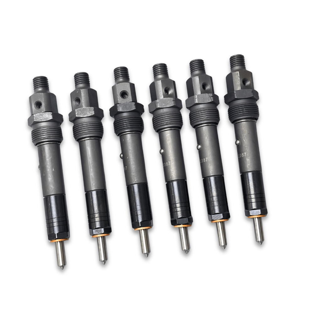 6 Pcs Fuel Injector 170-2387 216-4933 Fit for Caterpillar CAT Engine 3056 Loader 924G 924GZ - Fuel Parts Depot
