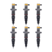6 Pcs Fuel Injector 20R-9079 20R9079 557-7627 5577627 Fits Caterpillar CAT Engine C7 C9 Excavator 324D 325D 325DFM 326DL 328DLCR 329D - Fuel Parts Depot