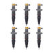 6 Pcs Fuel Injector 20R-9079 20R9079 557-7627 5577627 Fits Caterpillar CAT Engine C7 C9 Excavator 324D 325D 325DFM 326DL 328DLCR 329D - Fuel Parts Depot